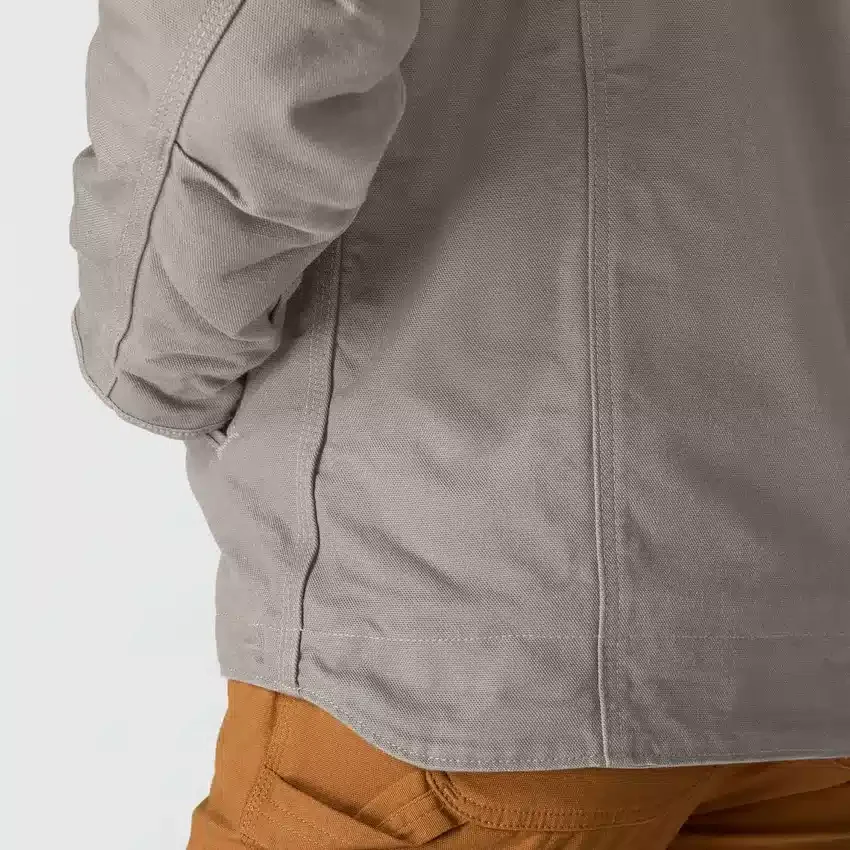Chaqueta icónica Sierra Washed Duck para mujer, de lona lavada y forrada de sherpa
