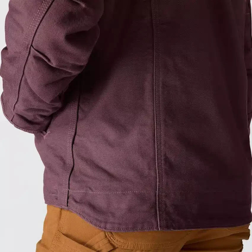 Chaqueta icónica Sierra Washed Duck para mujer, de lona lavada y forrada de sherpa