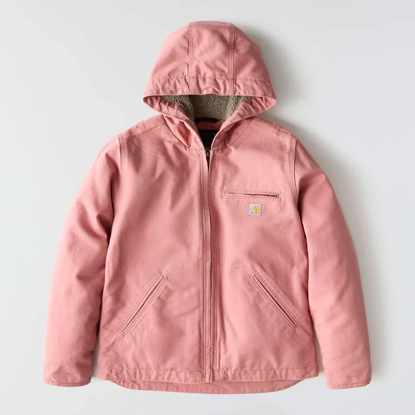 Chaqueta icónica Sierra Washed Duck para mujer, de lona lavada y forrada de sherpa