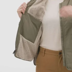 Chaqueta ligera para mujer Rockford, con forro de sherpa, aislante y resistente al agua – Chaqueta Rain Defender
