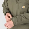 Chaqueta para hombre Washed Duck de lona lavada con forro de sherpa