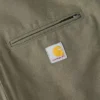 Chaqueta para hombre Washed Duck de lona lavada con forro de sherpa