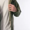 Chaqueta para hombre Washed Duck de lona lavada con forro de sherpa