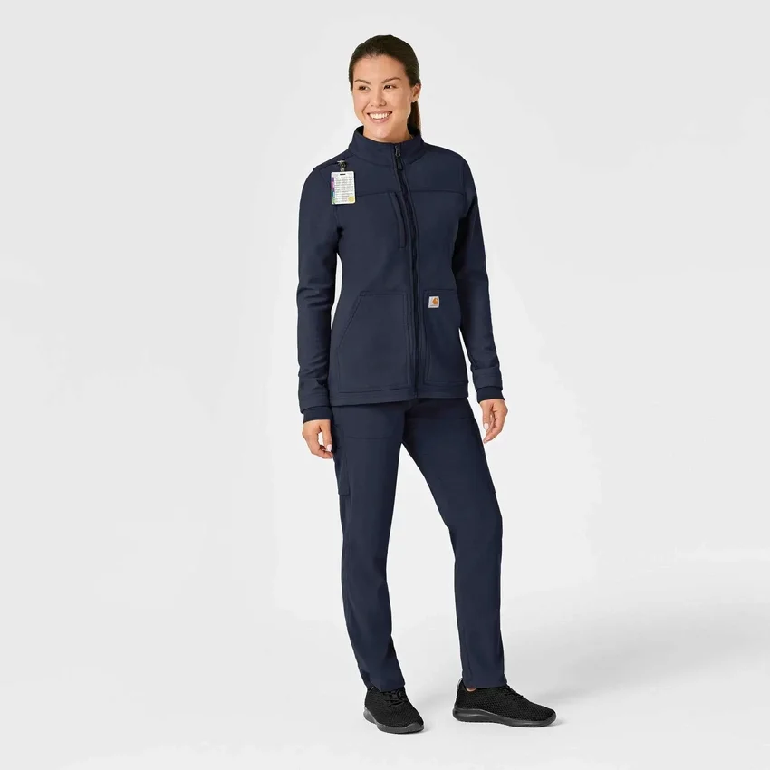 Chaqueta quirúrgica de forro polar laminado Rugged Flex® Peak para mujer