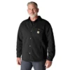 Chaqueta tipo camisa acolchada de corte holgado y peso grueso con cierre de botones a presión Rain Defender®
