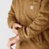 Chaqueta tipo camisa acolchada de corte holgado y peso grueso con cierre de botones a presión Rain Defender®