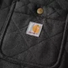Chaqueta tipo camisa acolchada de corte holgado y peso grueso con cierre de botones a presión Rain Defender®