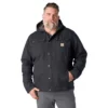 Chaqueta utilitaria de hombre Washed Duck «Bartlett» con forro de sherpa