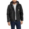 Chaqueta utilitaria de hombre Washed Duck «Bartlett» con forro de sherpa