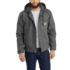 Chaqueta utilitaria de hombre Washed Duck «Bartlett» con forro de sherpa