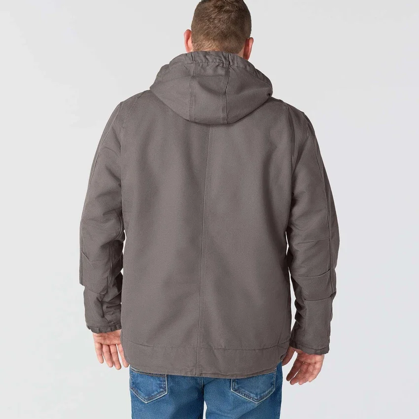Chaqueta utilitaria de hombre Washed Duck «Bartlett» con forro de sherpa