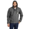Chaqueta utilitaria de hombre Washed Duck «Bartlett» con forro de sherpa