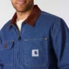 Chore Coat de denim con forro de sherpa de la serie Crafted para hombre