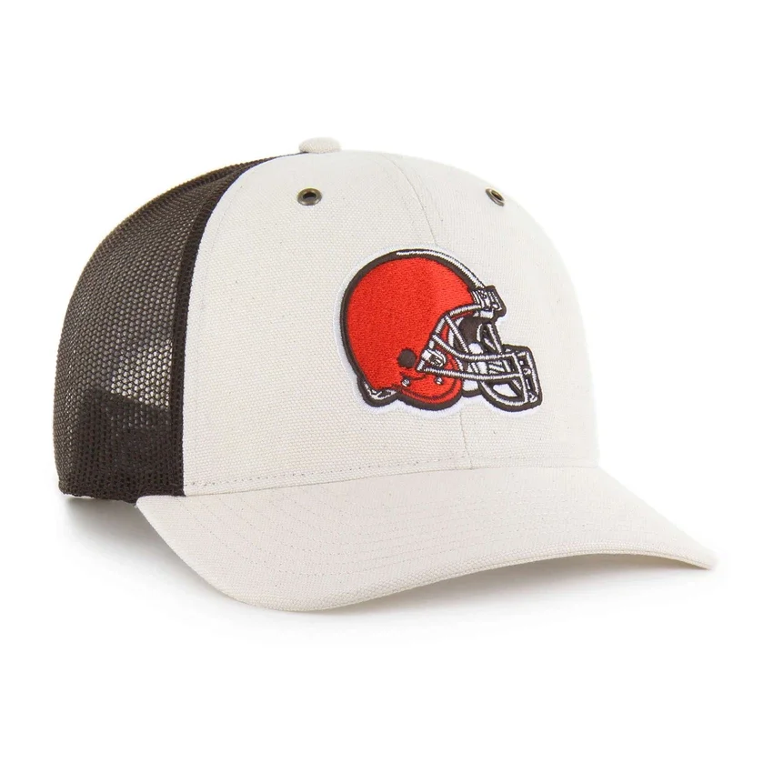 Cleveland Browns '47 Gorras de camionero sin teñir, corte holgado