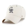 Colorado Rockies '47 Sin teñir Gorras Clean Up