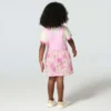 Conjunto de dos piezas para niñas: camiseta con manguitos cortos y jersey estampado (niñas pequeñas)