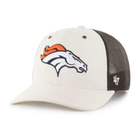 Denver Broncos '47 Gorras de camionero sin teñir, corte holgado