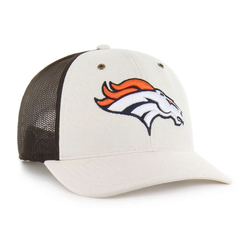 Denver Broncos '47 Gorras de camionero sin teñir, corte holgado