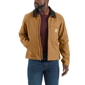 Detroit Jacket de lona de pato para hombre, de corte holgado y rediseñada