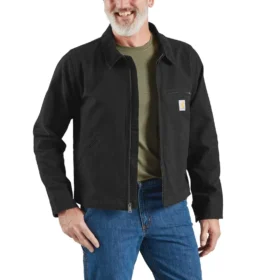Detroit Jacket de lona de pato para hombre, de corte holgado y rediseñada