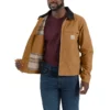 Detroit Jacket de lona de pato para hombre, de corte holgado y rediseñada