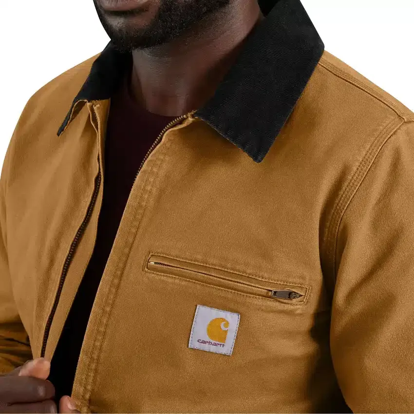Detroit Jacket de lona de pato para hombre, de corte holgado y rediseñada