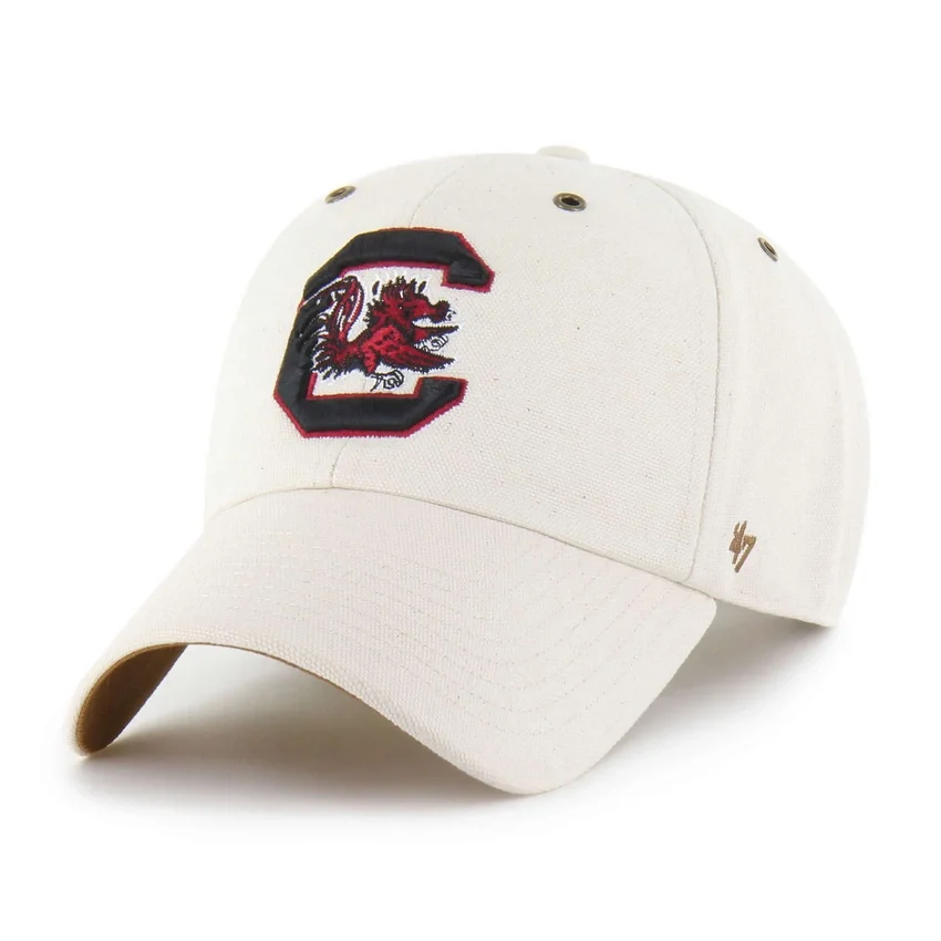 Gamecocks de Carolina del Sur '47, gorra «Gorras Clean Up» sin teñir