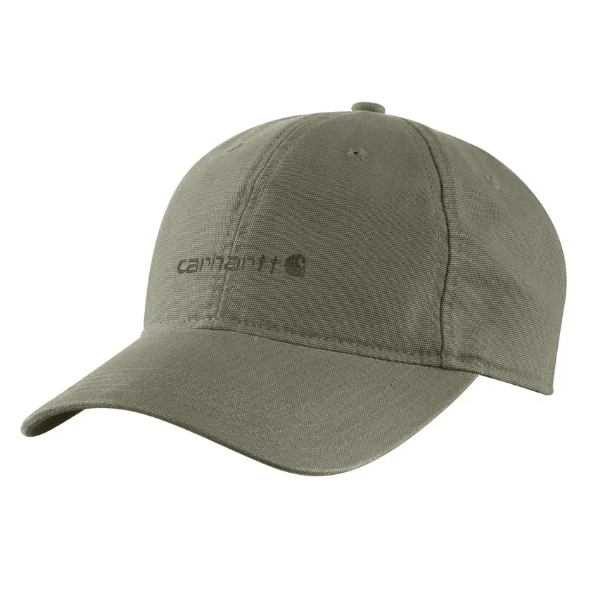 Gorra de béisbol de lona con gráfico bordado