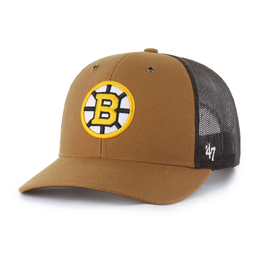 Gorra de camionero «47» de los Boston Bruins