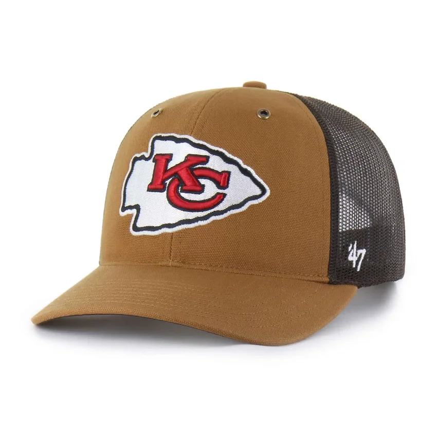 Gorra de camionero '47 de los Kansas City Chiefs, corte holgado