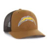Gorra de camionero '47 de los Los Angeles Chargers, corte holgado