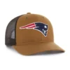 Gorra de camionero '47 de los New England Patriots, corte holgado