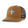 Gorra de camionero '47 de los New Orleans Saints, corte holgado