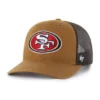 Gorra de camionero '47 de los San Francisco 49ers, corte holgado