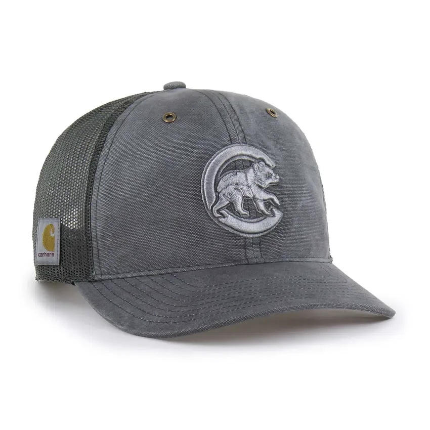 Gorra de camionero '47 teñida de los Cubs de Chicago, corte holgado