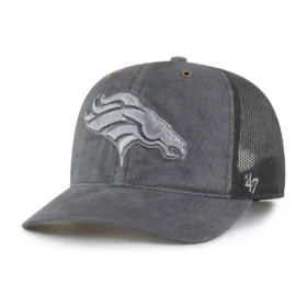 Gorra de camionero '47 teñida de los Denver Broncos, corte holgado