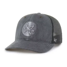 Gorra de camionero '47 teñida de los Ohio State Buckeyes, corte holgado