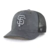 Gorra de camionero '47 teñida de los San Francisco Giants, corte holgado