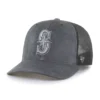 Gorra de camionero '47 teñida de los Seattle Mariners, corte holgado