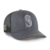 Gorra de camionero '47 teñida de los Seattle Mariners, corte holgado
