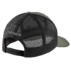 Gorra de camionero con parche con el logotipo, de sarga Rugged Flex™ y parte trasera de malla