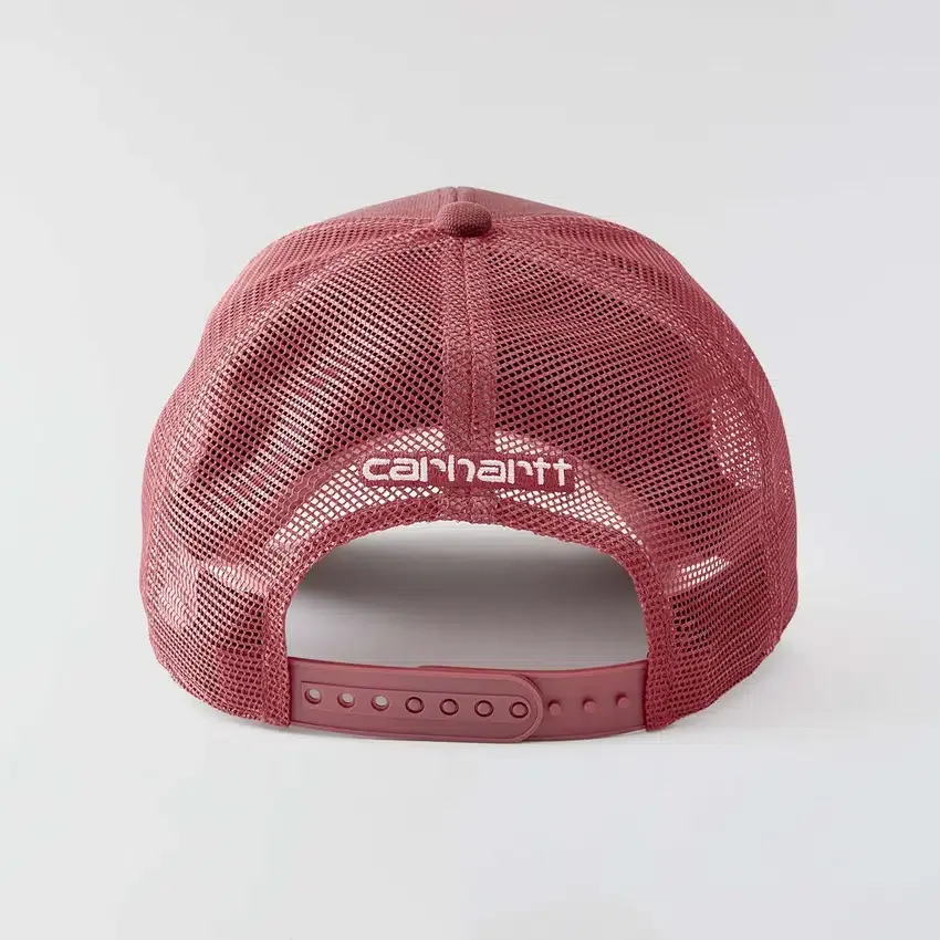 Gorra de camionero con parte trasera de malla de lona lavada