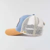 Gorra de camionero con parte trasera de malla de lona y estampado rural