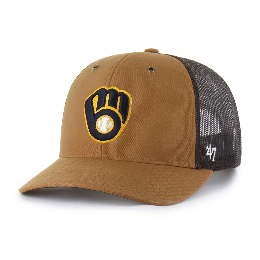 Gorra de camionero de los Milwaukee Brewers '47
