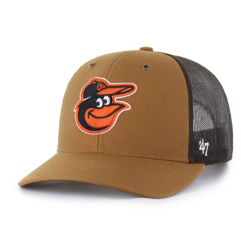 Gorra de camionero de los Orioles de Baltimore '47