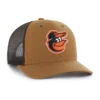 Gorra de camionero de los Orioles de Baltimore '47