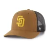 Gorra de camionero de los Padres de San Diego '47