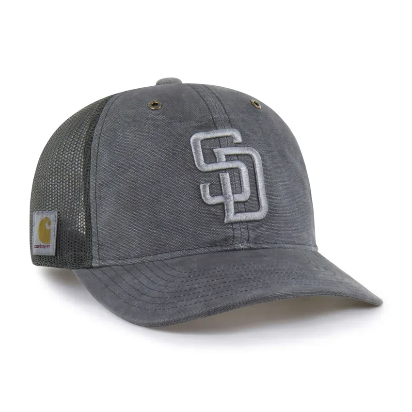 Gorra de camionero de los Padres de San Diego, modelo '47 teñida, corte holgado