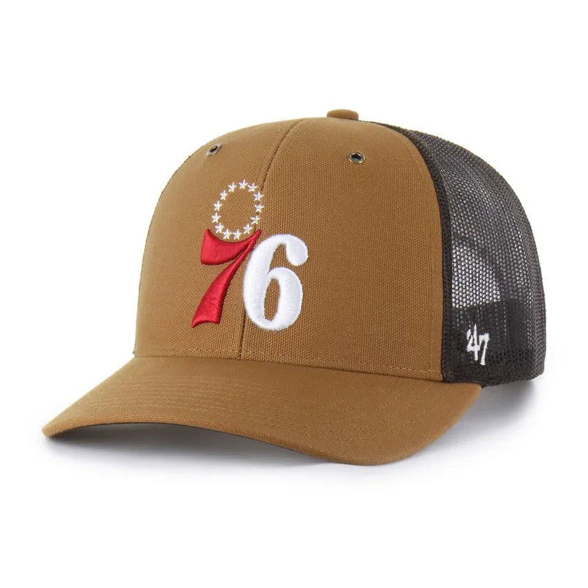 Gorra de camionero de los Philadelphia 76ers de '47