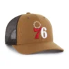 Gorra de camionero de los Philadelphia 76ers de '47